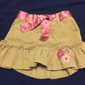Wonderkids corduroy skirt